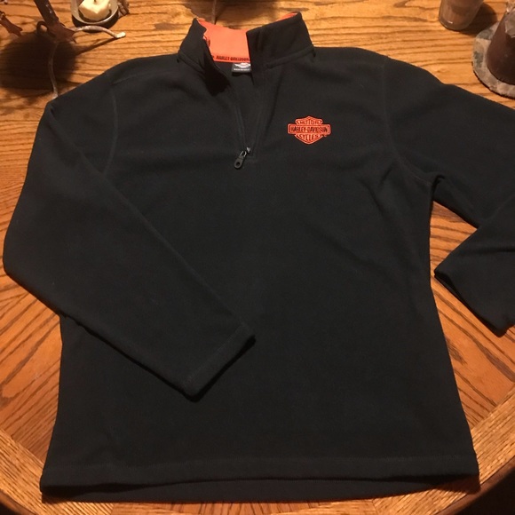 harley davidson fleece pullover